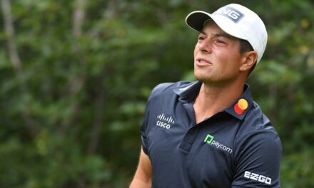 PGA Tour star Viktor Hovland suffers freak bedroom injury as season begins