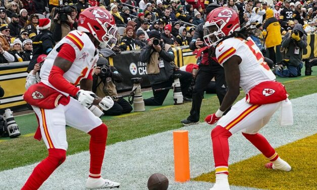 Chiefs’ Xavier Worthy hit with penalty after touchdown, sparks fan frenzy