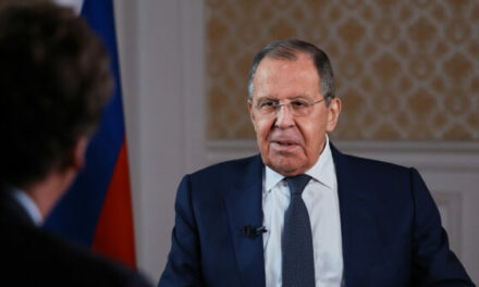 Russia’s Lavrov Tells Tucker Country Not at War With U.S., But Will Use All Means to Defend Itself