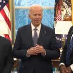 White House Staffers Shield a Confused Joe Biden as Reporters Shout Questions About NOLA Terrorist Attack (VIDEO)