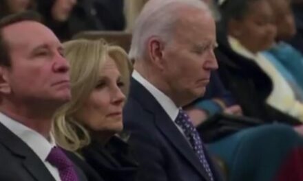 Joe Biden Appears to Fall Asleep For More Than 2 Minutes During Prayer Service For New Orleans Terror Attack Victims (VIDEO)