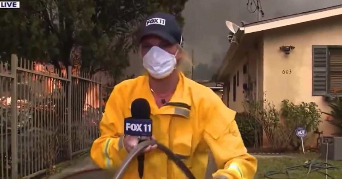 Firetrucks Use Garden Hoses From Residential Homes to Fill Up Water Tanks as Hydrants Run Dry (VIDEO)