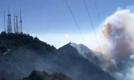 DEVELOPING: Eaton Fire Threatens to Destroy Critical Broadcasting Towers at the Top of Mt. Wilson – Could Wipe Out LA’s Communications