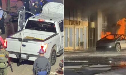 Cybertruck That Exploded Outside Trump Vegas Hotel Contained Bomb and/or Fireworks — Was Rented from Turo, the Same App New Orleans Terrorist Used