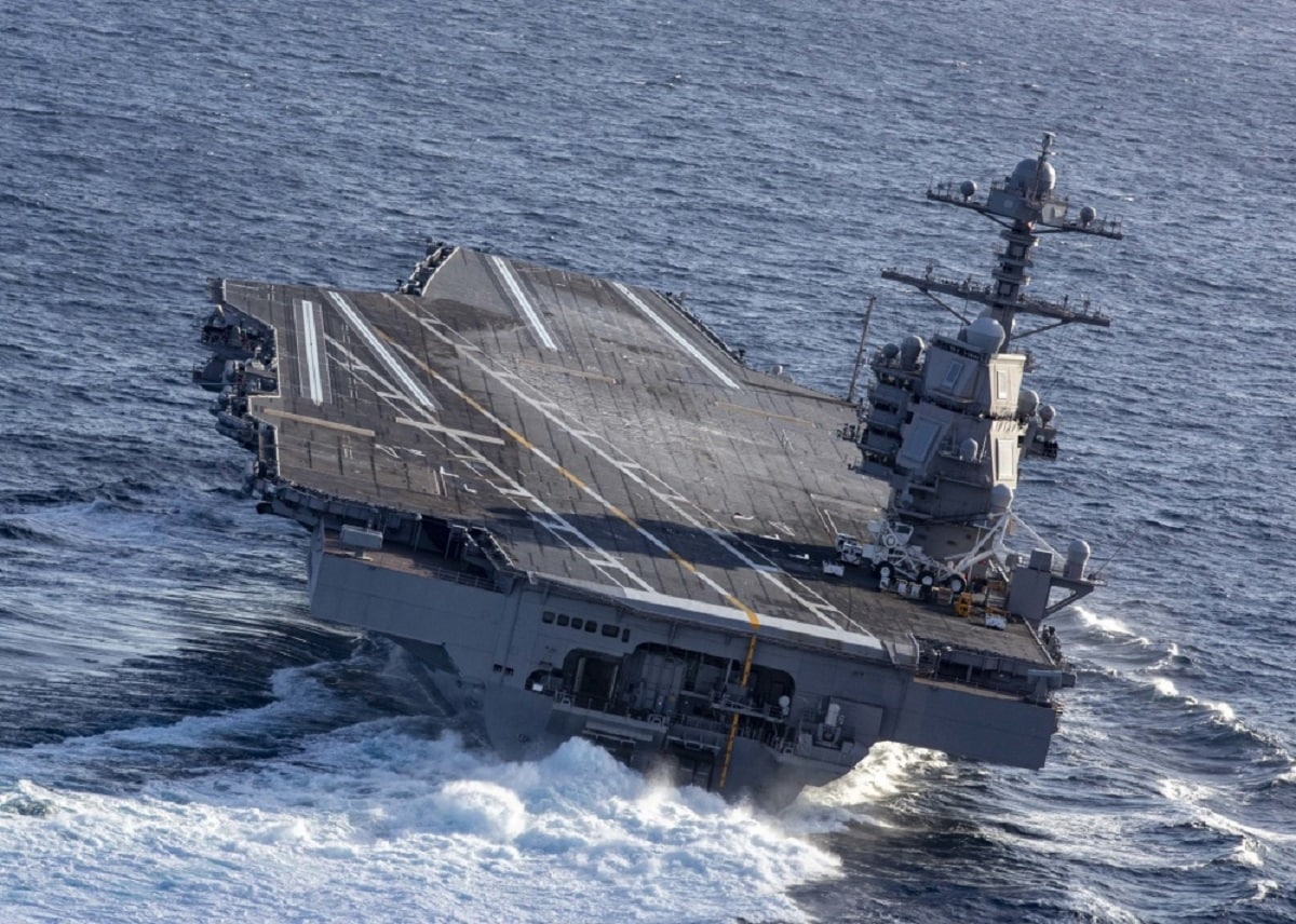 USS Gerald R. Ford Shock Trials