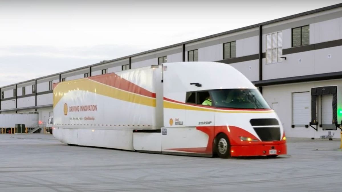 The future of trucking rolls forward in Shell's experimental big rig