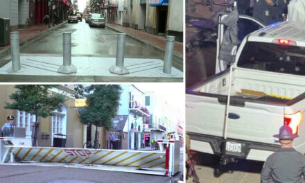 Bourbon Street barricades were being renovated ahead of NOLA terror attack