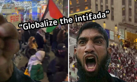 WATCH: Protesters chant “Globalize the Intifada” in NYC hours after terror attack in New Orleans