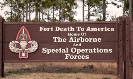 Pentagon To Rename Fort Bragg As Fort Death To America