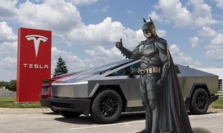 Batman Trades In Batmobile For Cybertruck