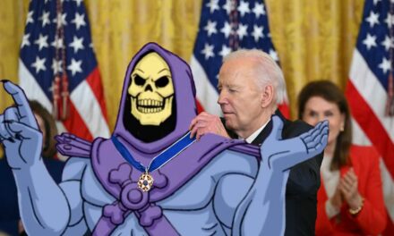 Biden Awards Presidential Medal Of Freedom To Skeletor