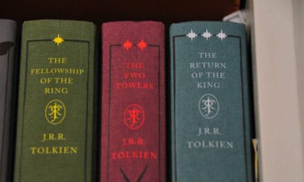 Unread Lord of the Rings Books Look On As Owner Binges Movies For 25th Time