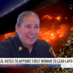 Los Angeles hydrants are running out of water because no one filled the reservoirs, but at least they have their first-ever lesbian fire chief who made it her mission to hire more women?