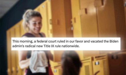 Federal court rules against Biden Administration’s woke Title IX policies that would destroy female-only spaces