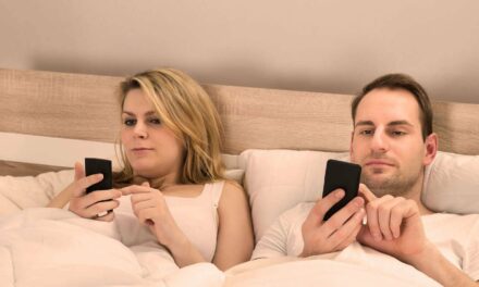 Wife Patiently Waiting For Husband To Turn Off Lights For Bed Before Sharing Deepest Thoughts And Feelings