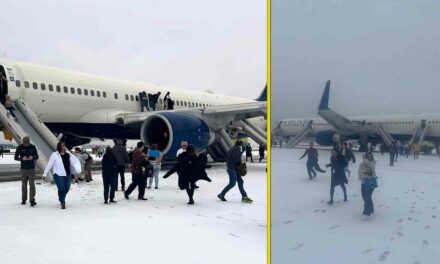 Watch: Delta flight in Atlanta has to abort takeoff, passengers evacuated using slides