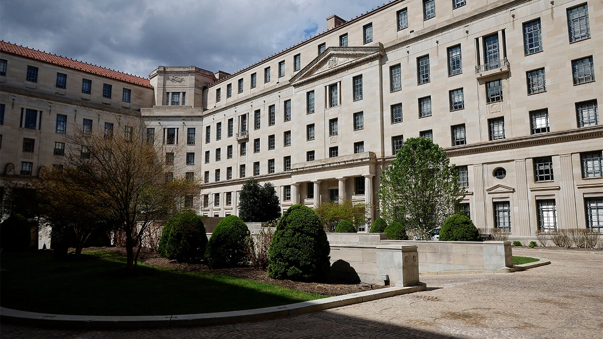 Department of Justice building is seen in Washington