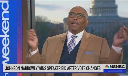 MSNBC Hosts Dump On Speaker Johnson’s 1st Ballot Win, But Panelist Admits: ‘Impressive’