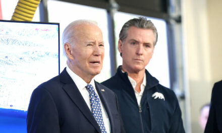 President Joe Biden Surveys Devastating L.A. Wildfire Damage Before Returning to White House