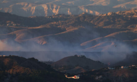 Kenneth Fire Grows in Woodland Hills as Los Angeles Burns