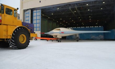 Russia’s Sukhoi S-70 Okhotnik-B Stealth Drone Seems Like a Giant Dud