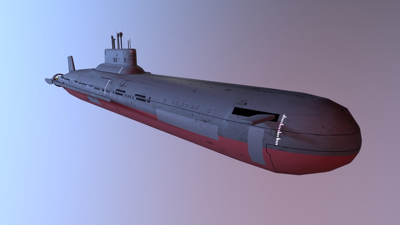 Image Credit: Typhoon-class Submarine. Artist Rendering.