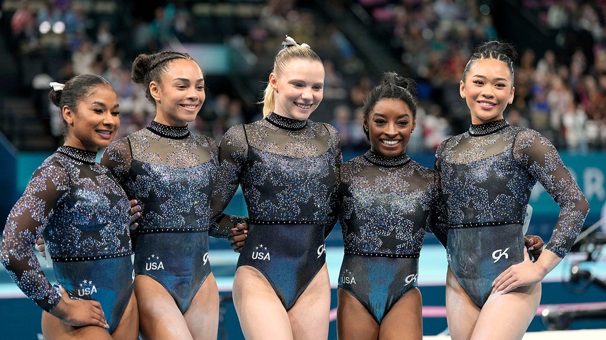 Team USA women's gymnastics team