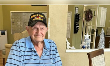 WATCH: WWII Veteran Enjoys Singing, Cupcakes, Jokes on His 104th Birthday