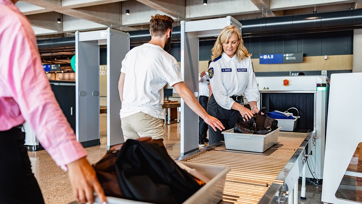 TSA agent at airport