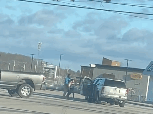 Watch: Man bodyslams woman in Massachusetts road-rage incident