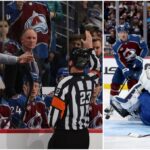 Avs Coach Lays Into Refs For Not Stopping Play When His Goalie Was Injured