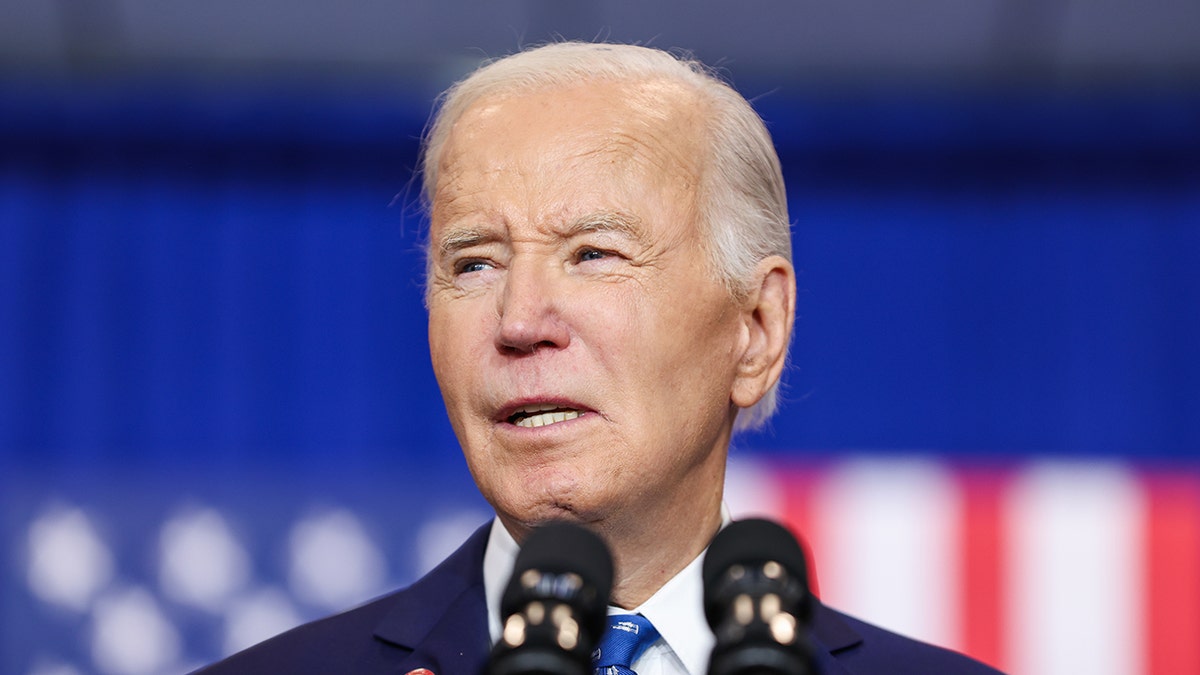 President Joe Biden closeup shot