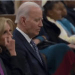 Joe Biden Falls Asleep During Prayer Service for Victims of New Orleans Terror Attack