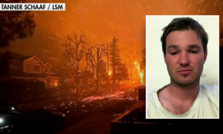 California resident ‘fought until we couldn’t fight any longer’ as wildfire engulfed home