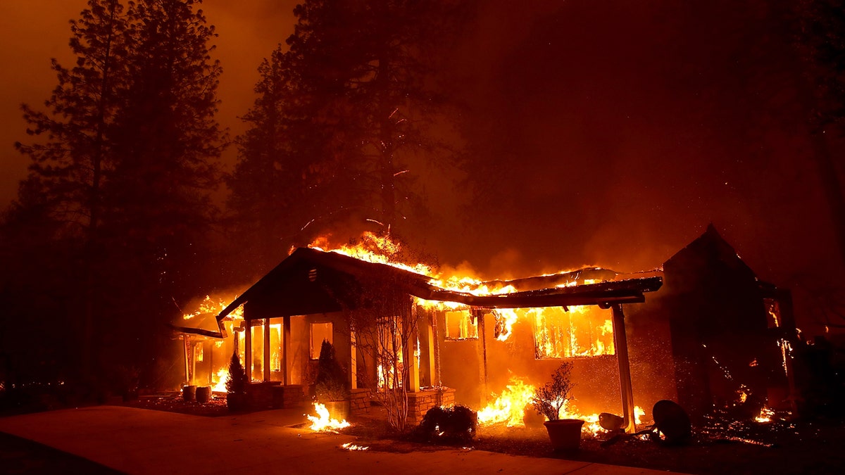 The Camp Fire burns California in 2018