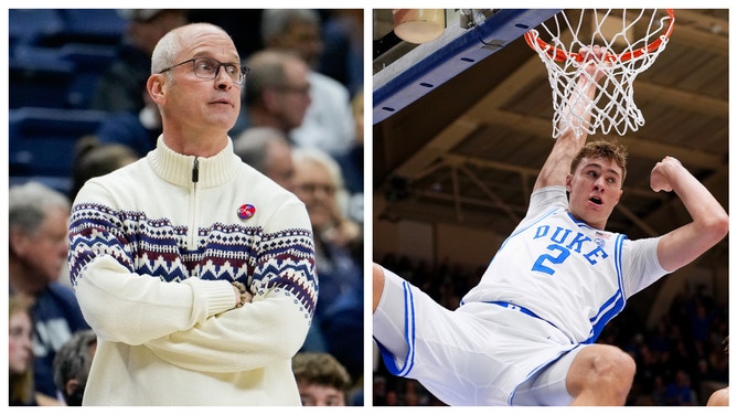 OutKick's Dan Z. gives the best stories over the past week in college basketball, including a bad beat for UConn bettors, Cooper Flagg throwing down a monster jam and a Dick Vitale health update.