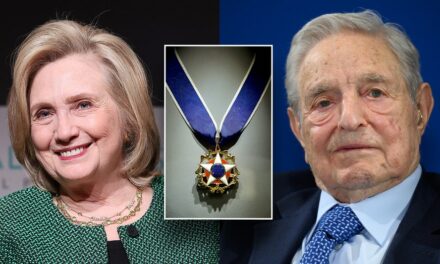 Outrage as Biden set to award Hillary Clinton, George Soros with Presidential Medal of Freedom