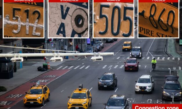 NYC Drivers Devise Clever Ways to Obscure License Plates as Congestion Toll Takes Effect