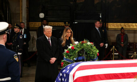 Donald and Melania Trump Pay Respects to Jimmy Carter Lying in State