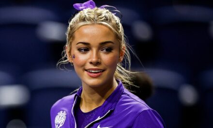 Livvy Dunne impresses in LSU’s season opener with boyfriend Paul Skenes in attendance