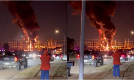 Massive Fire Erupts After Power Substation Explosion in North Fort Worth, Texas — Triggers Voluntary Evacuations