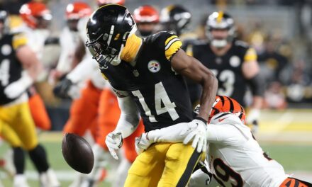 Steelers’ George Pickens argues with fans during loss to Bengals