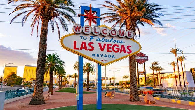 LAS VEGAS, NV - JUNE 26: General views of the Las Vegas Sign on June 26, 2021 in Las Vegas, Nevada. (Photo by AaronP/Bauer-Griffin/GC Images)