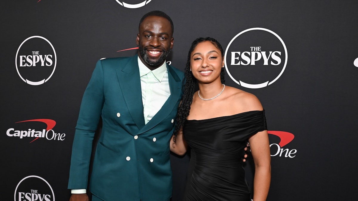 Draymond Green and JuJu Watkins