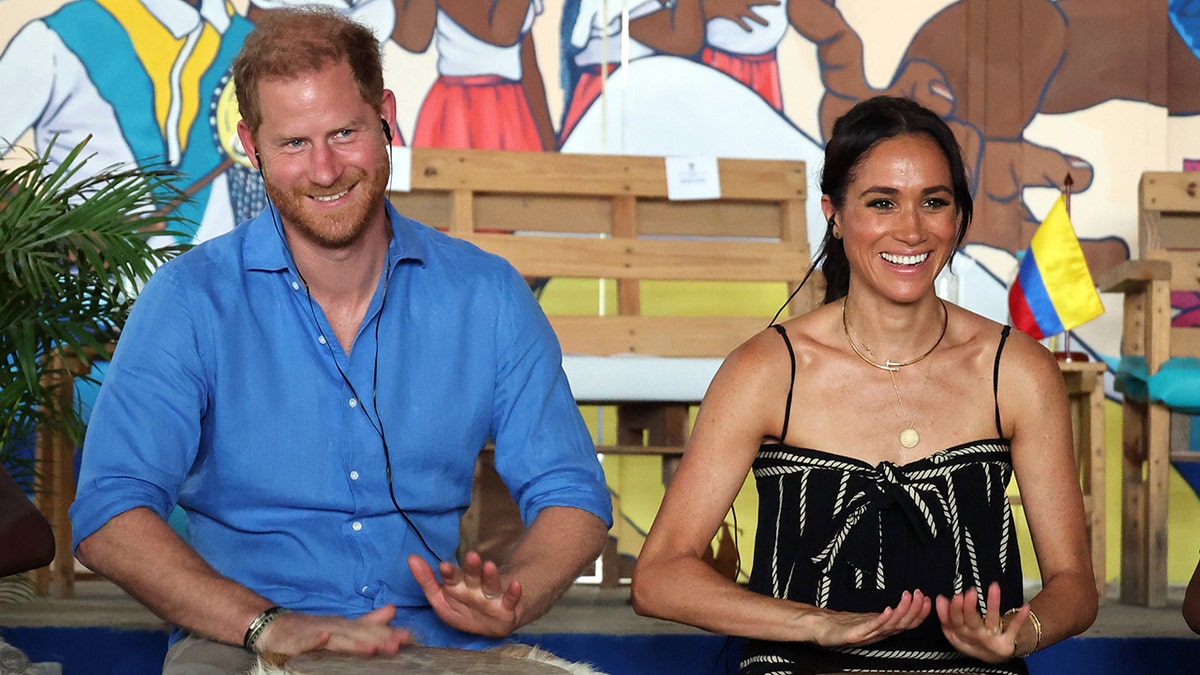 Prince Harry and Meghan Markle in Africa