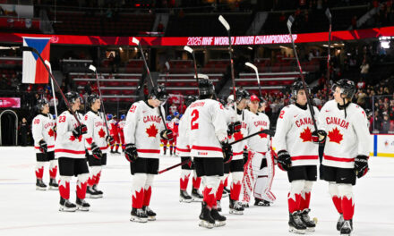 A Fan Chucked His Jersey Onto The Ice Canada’s World Junior Championship Team Got Eliminated