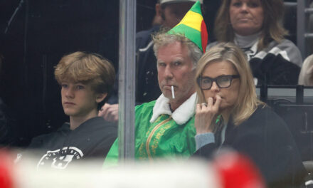 Will Ferrell Explains Why He Dressed Up As Buddy The Elf With A Cigarette At A Kings Game