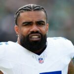 Ezekiel Elliott Joins Chargers Prior To Wild Card Matchup Against Texans