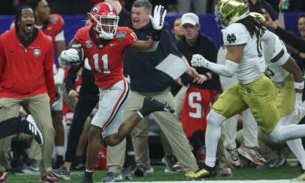 Georgia Player Called For 15-Yard Penalty Despite Not Being In Full Uniform During Sugar Bowl