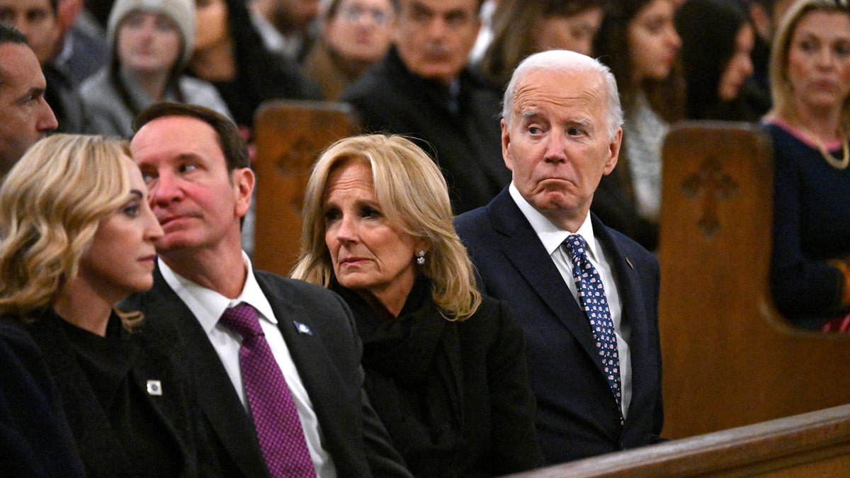 Bidens sitting together